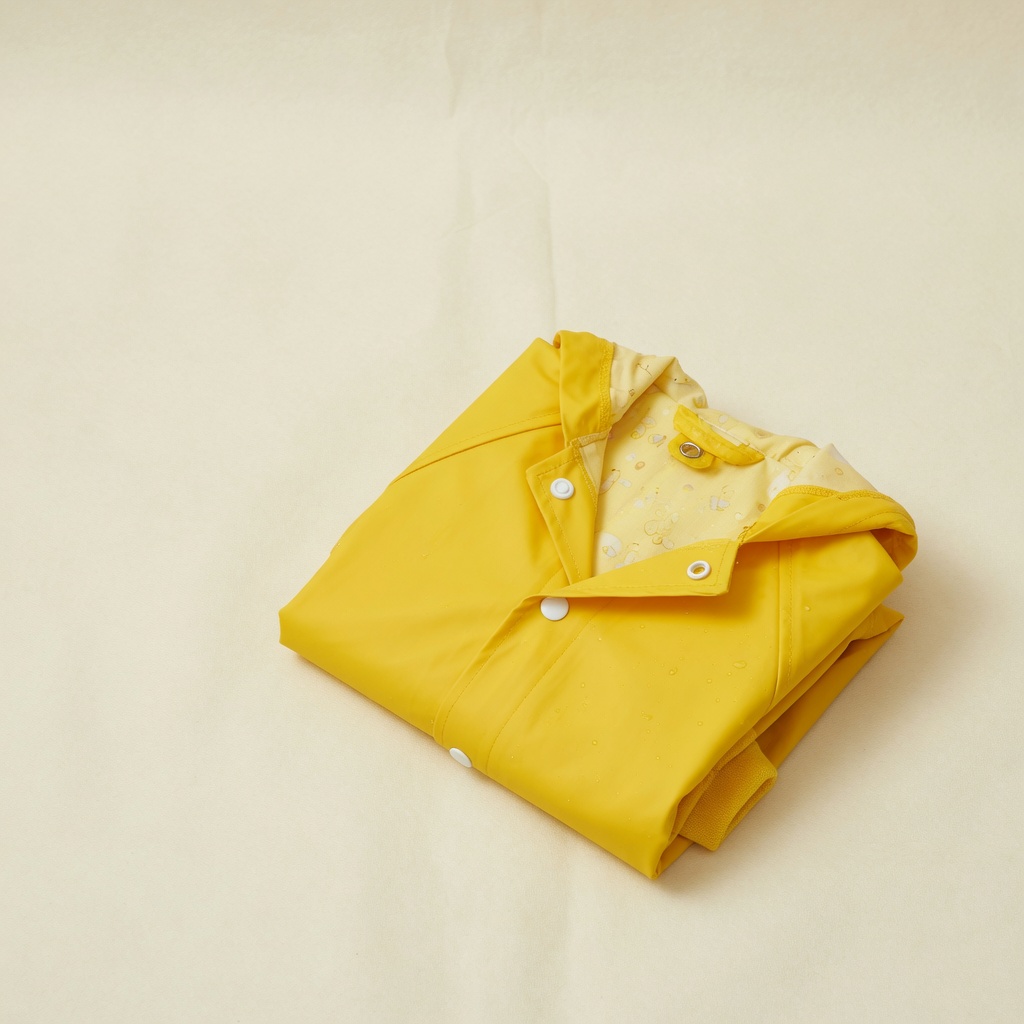 Kids yellow raincoat